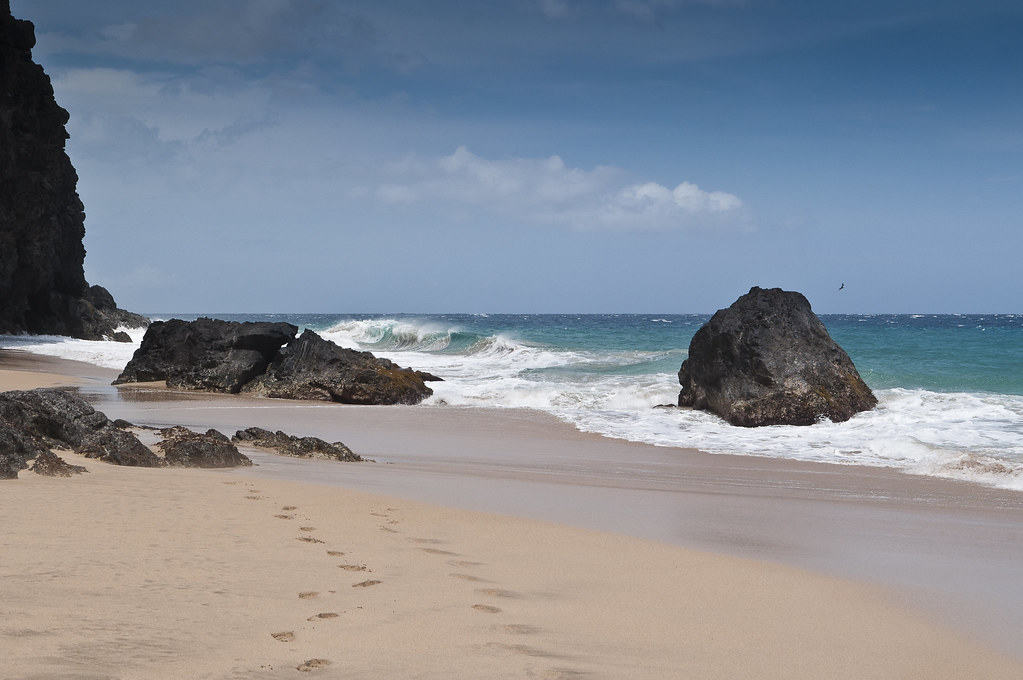 Hanakapiai Beach on the Kalalau Trail. Kalalau hike. Na Pa… | Flickr