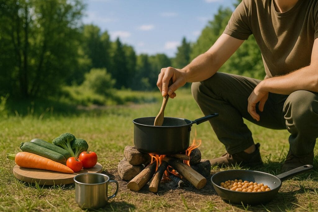 How To Cook Zero-Waste Meals Outdoors