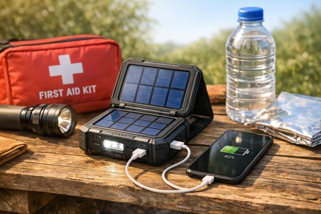 Solar-Powered Gadgets For Emergency Kits