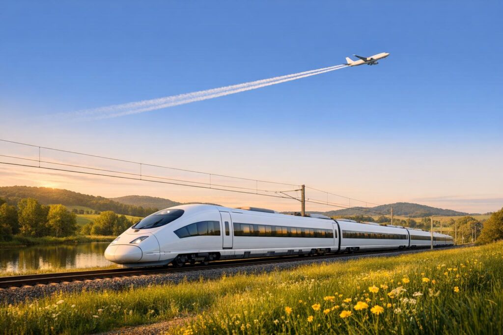 Planes vs. Trains: Which Is Greener for Travel?